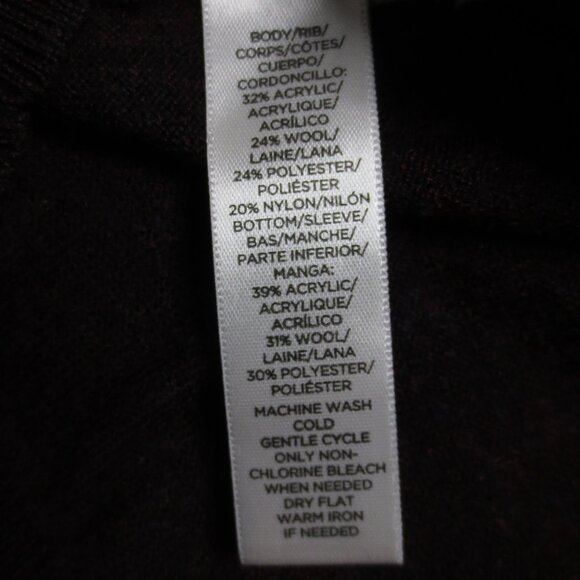 LOFT womens SWEATER purple TOP crew PLUM shirt WOOL CAREER casual SIZE M - Picture 6 of 10